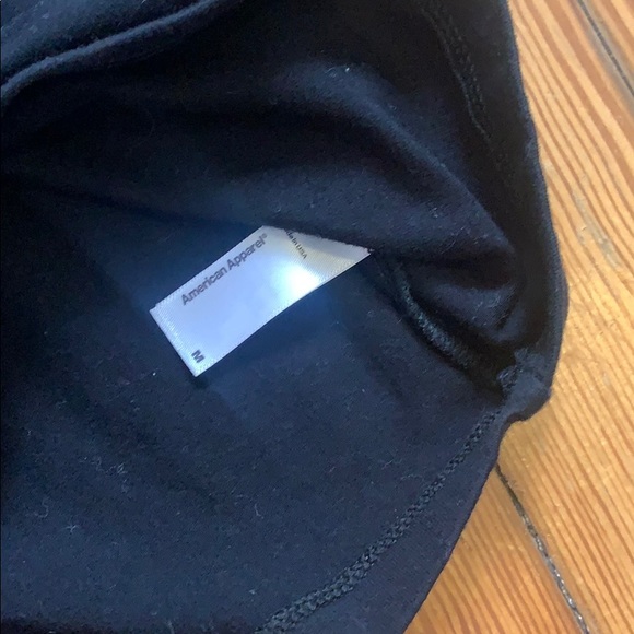 American Apparel black crop top - Picture 2 of 2